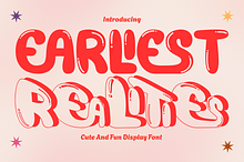 Earliest Realities - Playful Font