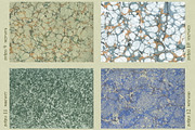 20 Hand Marbled Retro Papers, a Texture Graphic by Marblingdom (Thumbnail 6 of 8)