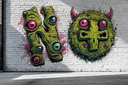 Comic Monster Font, a Serif Font by Handmadefont (Thumbnail 10 of 11)