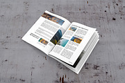 Magazine Mockup Set, a Books & Magazine Mockup by 2dsight (Thumbnail 9 of 10)