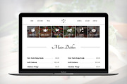 Gastro - Restaurant PSD Template, a Device Mockup by Michael Eleder Templates (Thumbnail 4 of 5)