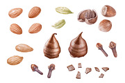 Chocolate Dreams, a Food Illustration by Katya Zlobina (Thumbnail 7 of 7)