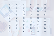 OFFICE ICONS, an Outline Icon by Limitless (Thumbnail 2 of 2)