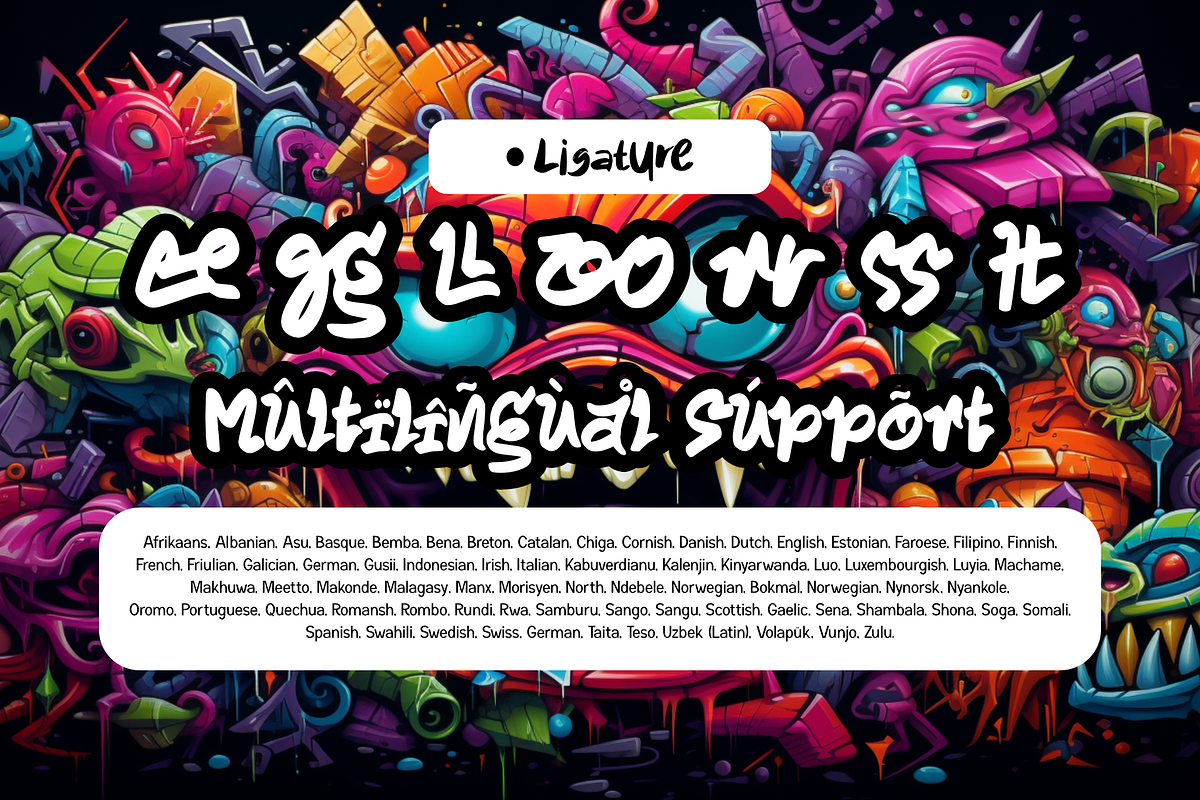 Ragzilla - Display, a Handwritten Font by Dumadistyle (Photo 2 of 9)