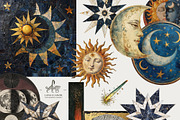 CELESTIAL Vintage Surreal Collage, an Object Graphic by Lana Elanor (Thumbnail 3 of 9)