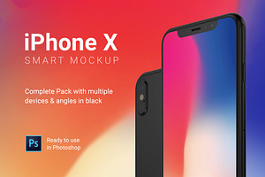 iPhone X Mockup Full Package