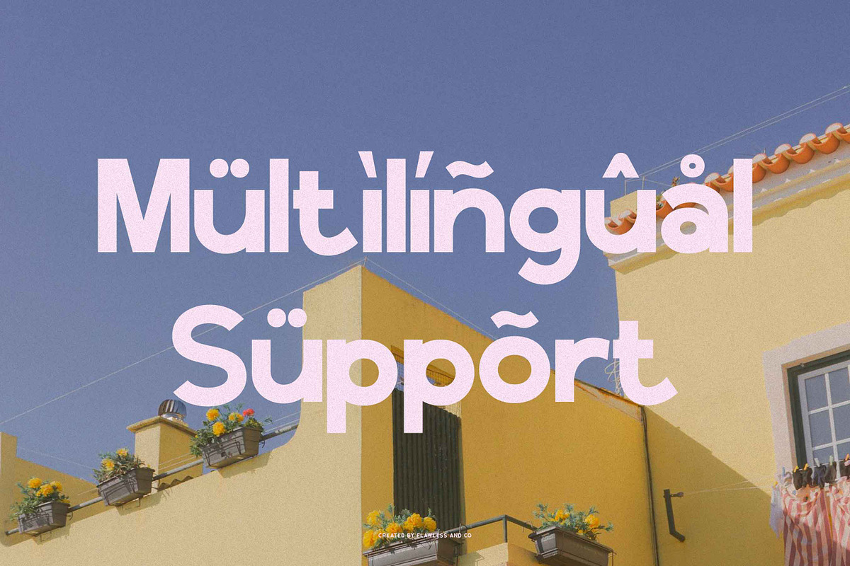 Queliru - Sans Serif Display Font, a Sans Serif Font by Flawless And Co (Photo 8 of 10)