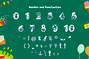 Birthday Party Font, a Symbol Font by N Nakorn Creative (Thumbnail 6 of 10)