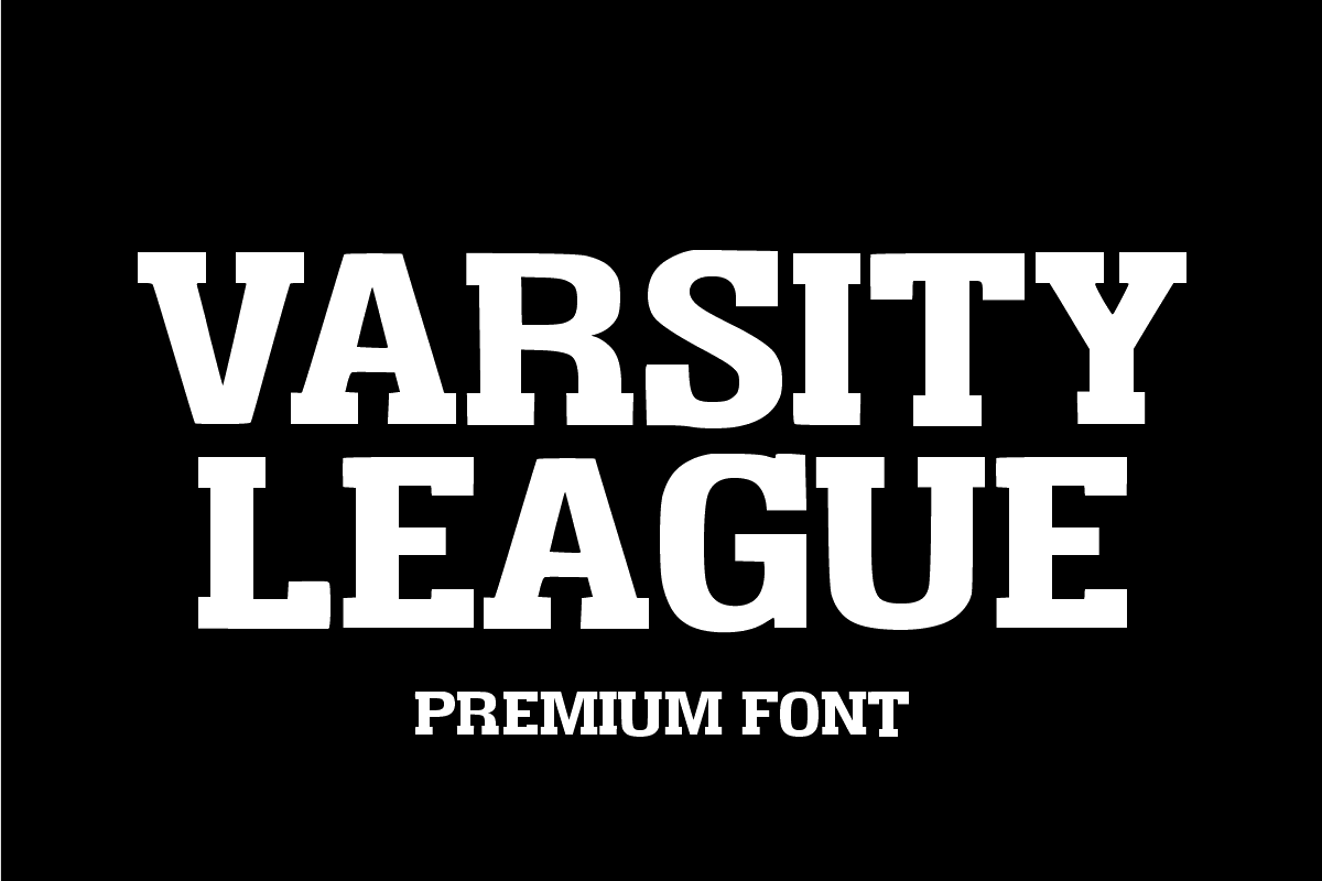 Sports Emblem - Varsity Athletic, a Slab Serif Font by KiddoGlyphs Studio (Photo 4 of 5)