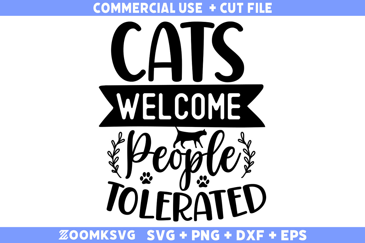 Cat SVG Bundle 20 Designs, an Illustration by ZoomkSVG (Photo 18 of 42)
