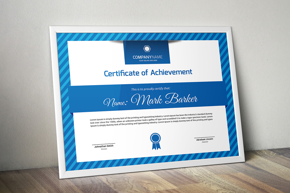 Certificate Bundle, a Stationery Template by Curve Design (Photo 22 of 31)