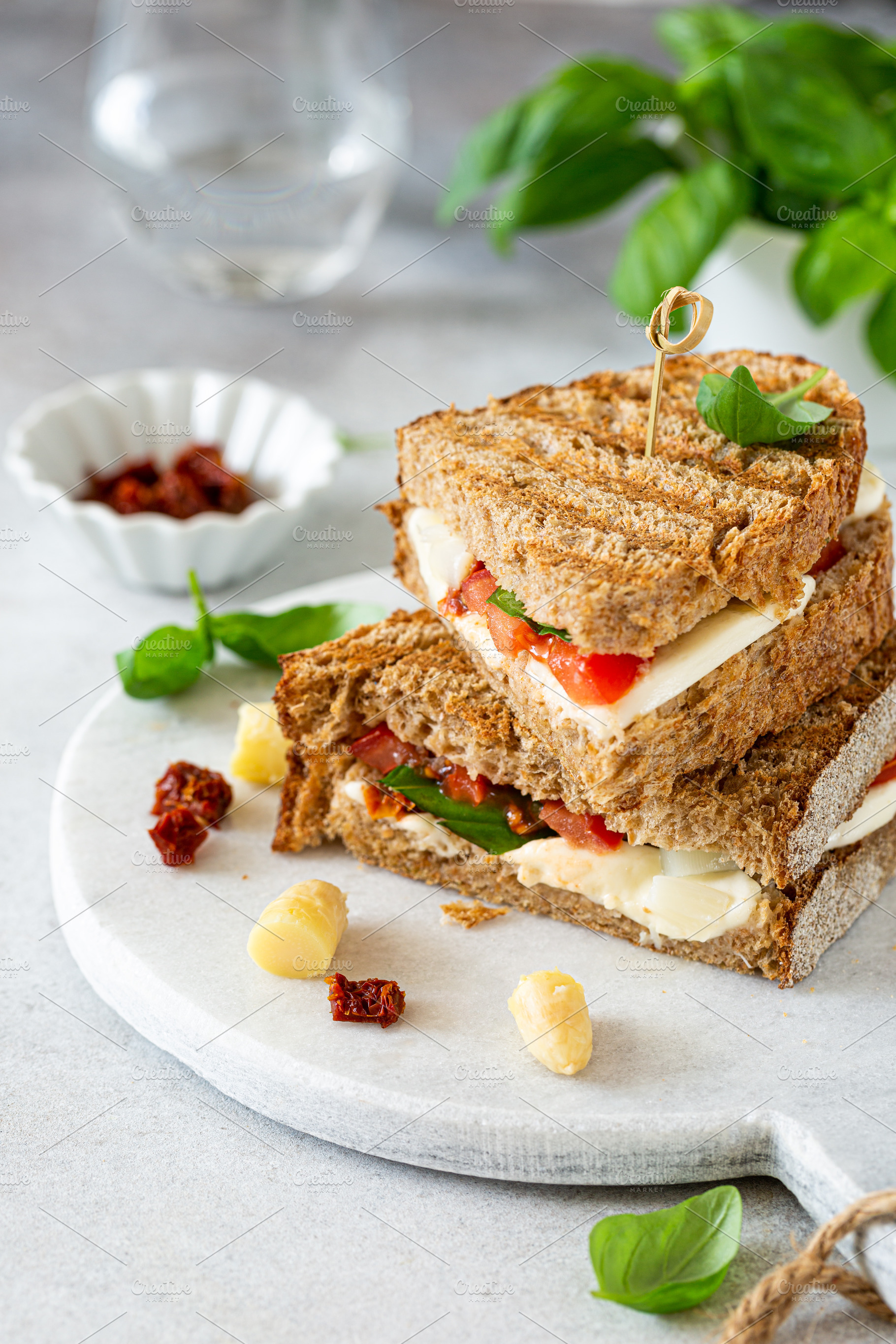 Delicious toast with white asparagus featuring toast, sandwich, and asparagus, a Food & Drink Photo by Iryna Melnyk Photography