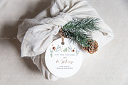 Christmas Round Gift Tag Mockup, a Product Mockup by ILoveMockupDesign (Thumbnail 7 of 9)