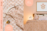 Retro floral patterns & wall art, a Pattern Graphic by Flora Wild Designs (Thumbnail 3 of 5)