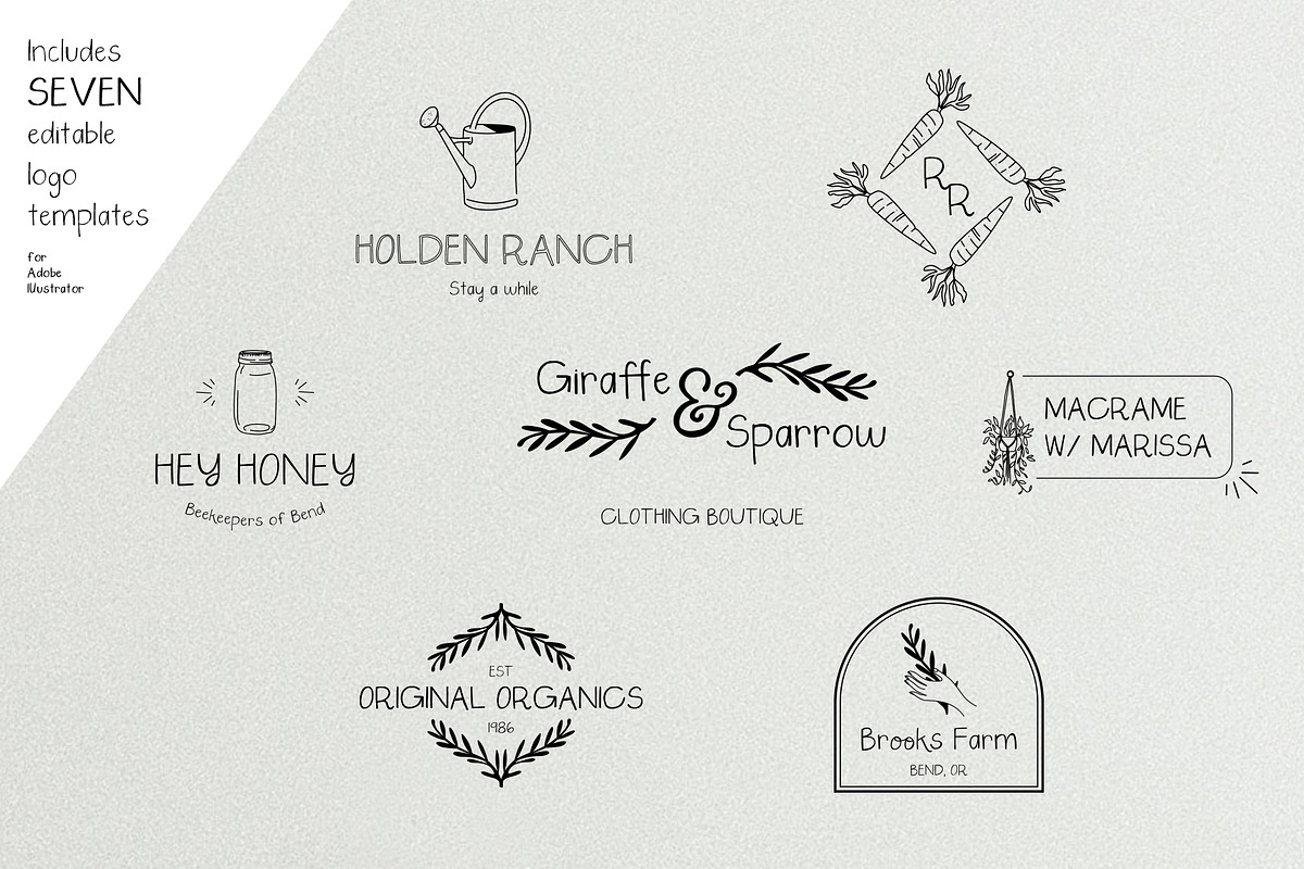 Saturday Market Font + Free Logos preview 4
