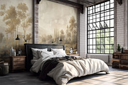 Hand drawn medieval style wallpaper, a Wallpaper Graphic by Muzi pear studio (Thumbnail 9 of 11)