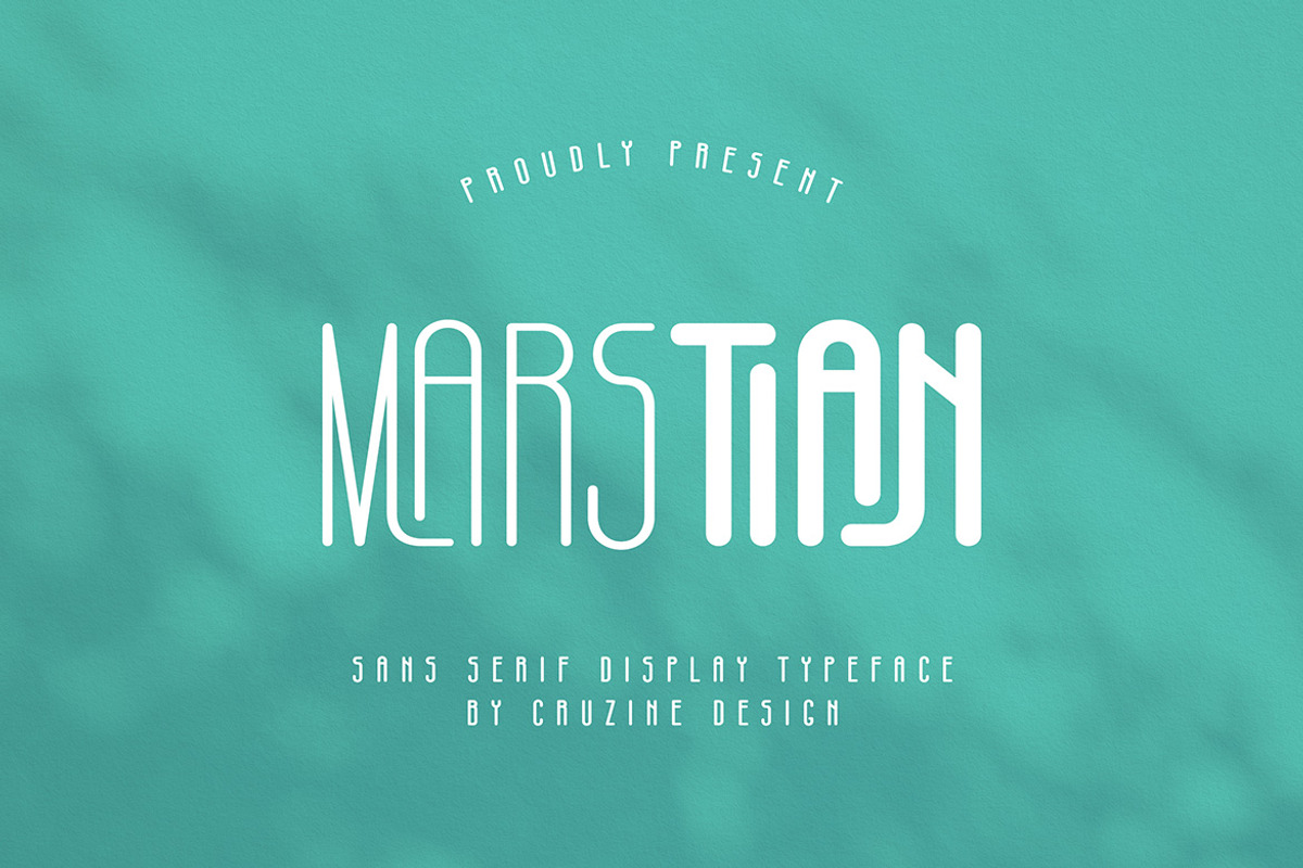 Marstian Monoline Condensed Sans, a Sans Serif Font by Cruzine (Photo 1 of 9)