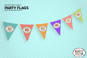 Party Flags / Bunting Mockup, a Product Mockup by INCDesign (Thumbnail 3 of 7)