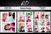 Painted Passion: Artsy Love Paper, a Background Graphic by NiiiNArt (Thumbnail 4 of 8)