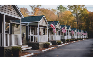 support veterans house ai generated, an Architecture Photo by pikepicture