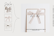 BOW & RIBBON overlay clipart mockups, an Object Graphic by Stykke Studio (Thumbnail 5 of 10)