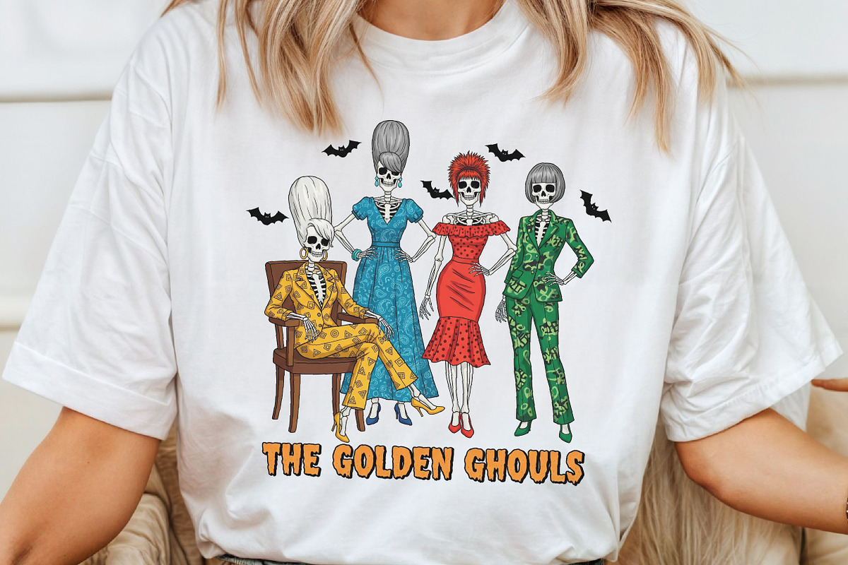 The Golden Ghouls Girls Halloween, an Illustration by Craft Nest (Photo 5 of 7)