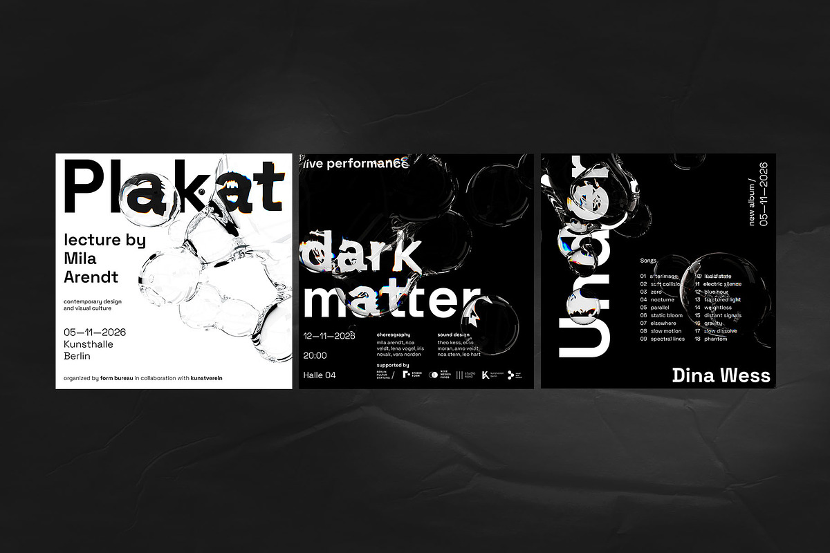 Iiquid Poster Templates, a Poster Template by Inartflow (Photo 12 of 16)