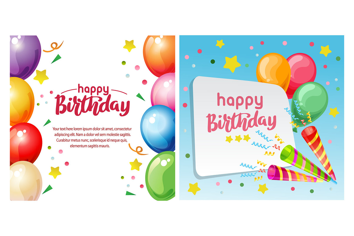40 graphic birthday party templates, a Graphic by Propylparaben (Photo 11 of 21)