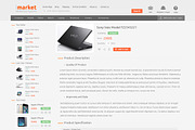 iMarket - Digital E-Commerce PSD, a Websites & App Template by Radian (Thumbnail 2 of 5)