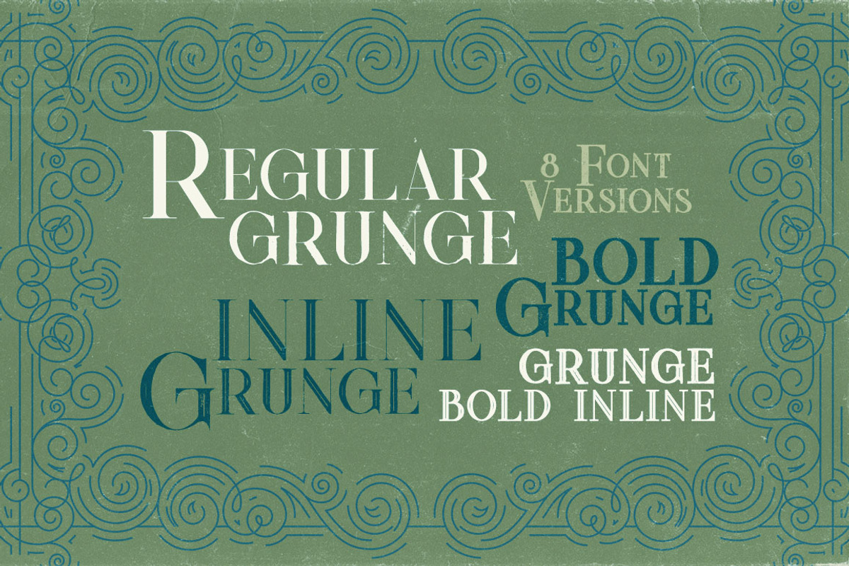Quadro - Display Font preview 2