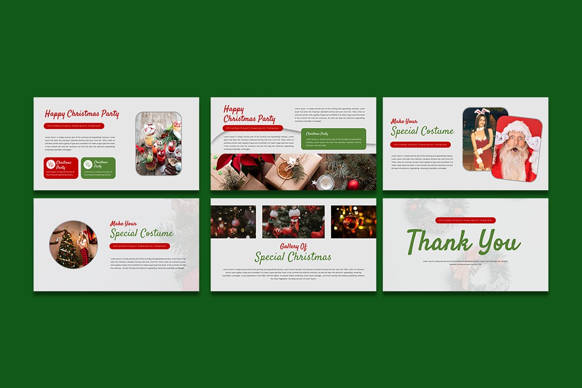 Merry Christmas - Keynote Template, a Presentation Template by QR Design Studio (Photo 3 of 3)