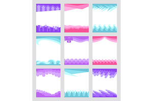 Page borders. Layered frame, an Illustration by winwin.art