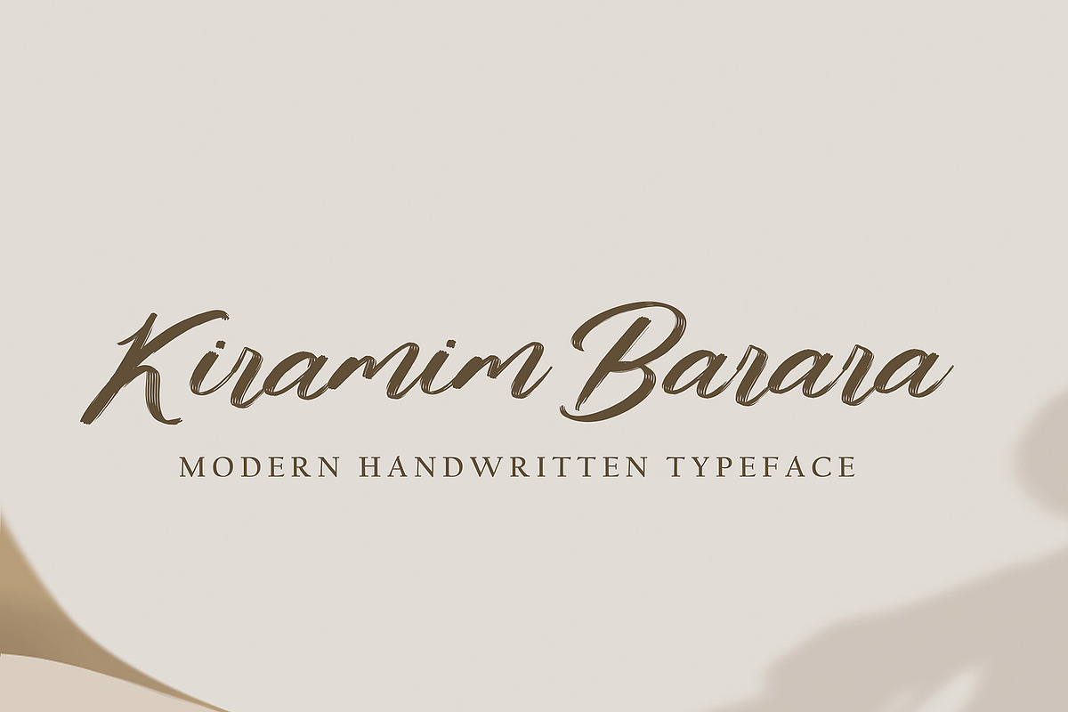Faster Rusher, a Handwritten Font by pineungtype (Photo 3 of 6)