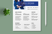Resume Template Layout, a Resume Template by MightyDesign (Thumbnail 3 of 8)