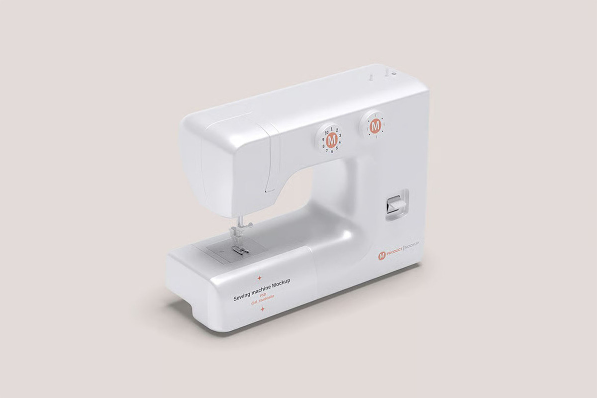 Sewing machine Mockup, a Household Mockup by zpackcreative (Photo 3 of 5)
