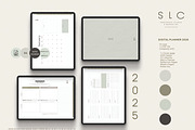 NEW Minimalist 2025 Digital Planner, a Templates & Theme by slowlivecreate (Thumbnail 4 of 4)