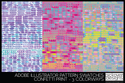 Confetti Print Swatches, a Pattern Graphic by Pickover Designs (Thumbnail 1 of 4)