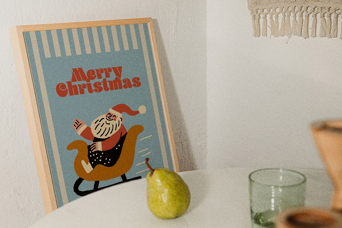 Vintage Christmas Collection, a Seasonal Illustration by Veyla (Photo 12 of 19)