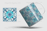 Moroccan Pattern Tile V1, a Pattern Graphic by Negarin Digital Art (Thumbnail 2 of 8)