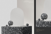 5 Podium with Transparent Background, a Background Graphic by faustudio (Thumbnail 5 of 7)