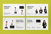 White Yellow Business Strategy PPT, a Presentation Template by graphicook (Thumbnail 4 of 5)