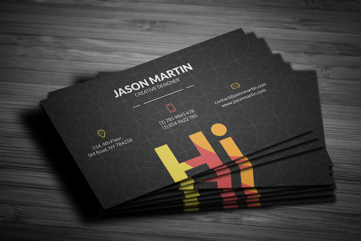Creative Business Card, a Business Card Template by bouncy (Photo 3 of 3)