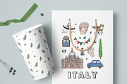 Italy Illustrations And Patterns, an Illustration by Redchocolate (Thumbnail 4 of 8)