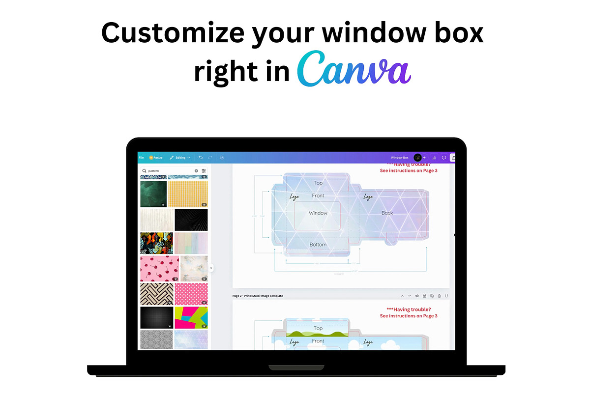 Window Box Mockup + Template, a Packaging Mockup by Korner (Photo 2 of 12)