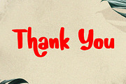 HAOBA Playful Brush Font, a Handwritten Font by NTC Graphic (Thumbnail 5 of 5)