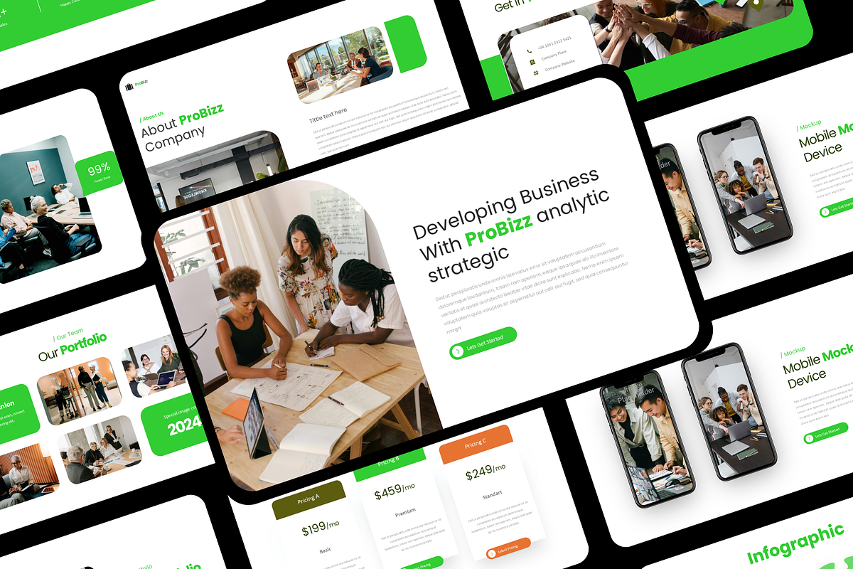 800+ Powerpoint Slides Bundle, a Presentation Template by Hammad Arif (Photo 24 of 30)