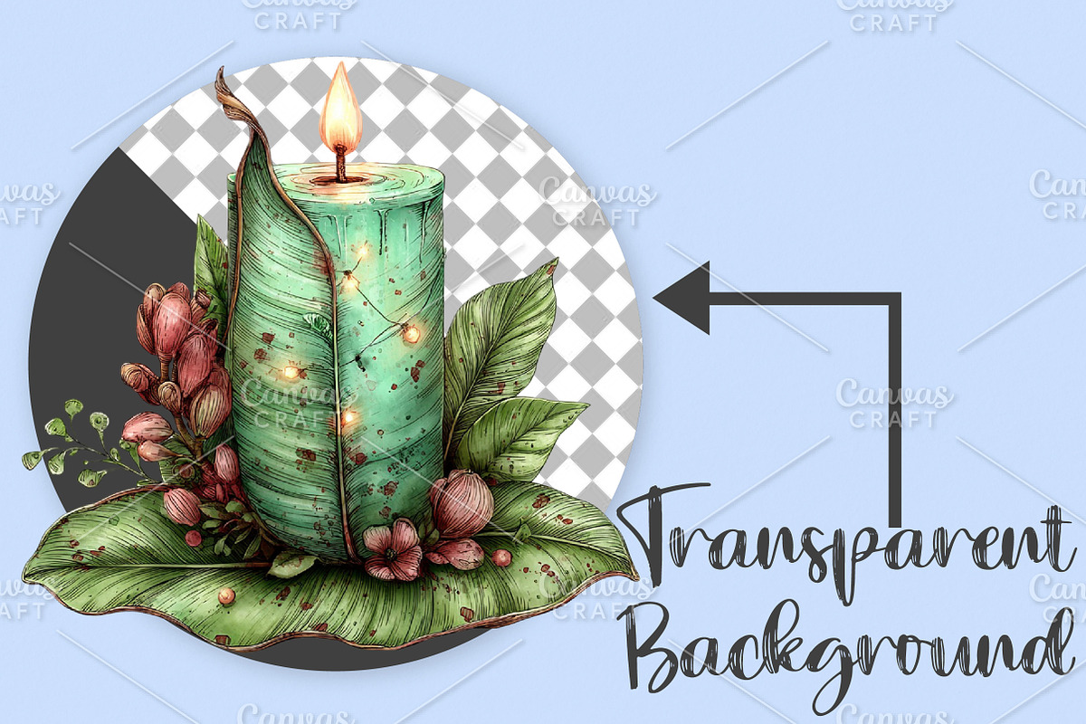 Tropical Lush Spring Green Birthday, an Illustration by Canvas Craft (Photo 2 of 7)