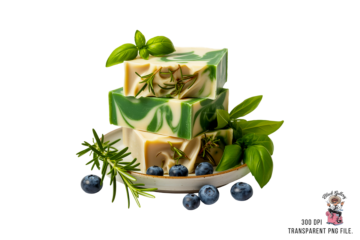 Honey Lavender Soap PNG Bundle, an Illustration by Clipart Bloom (Photo 3 of 11)