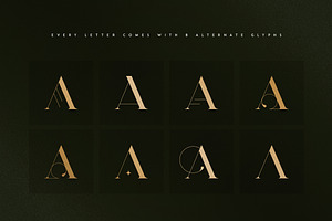 Billionaire Club - Art Deco Serif