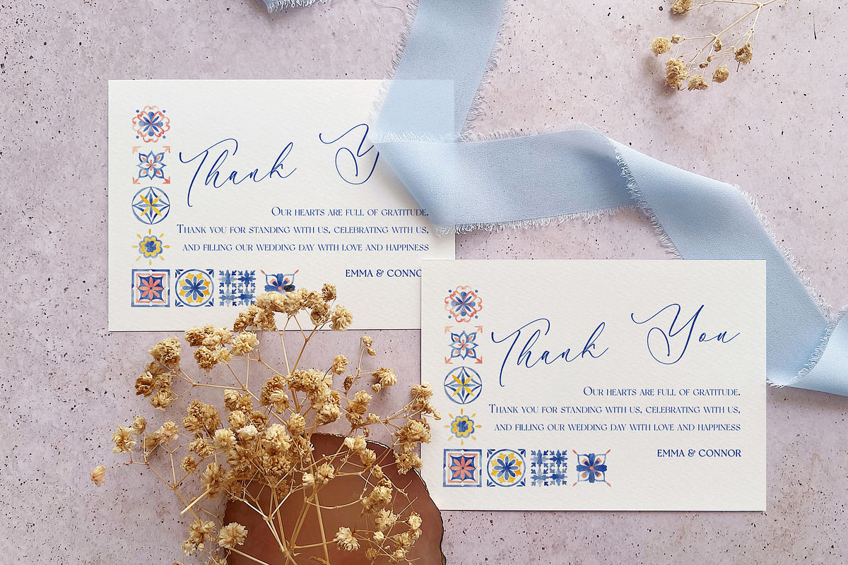 Mediterranean Tuscany Wedding Suite, an Invitation Template by BlueRobinDesignShop (Photo 5 of 5)